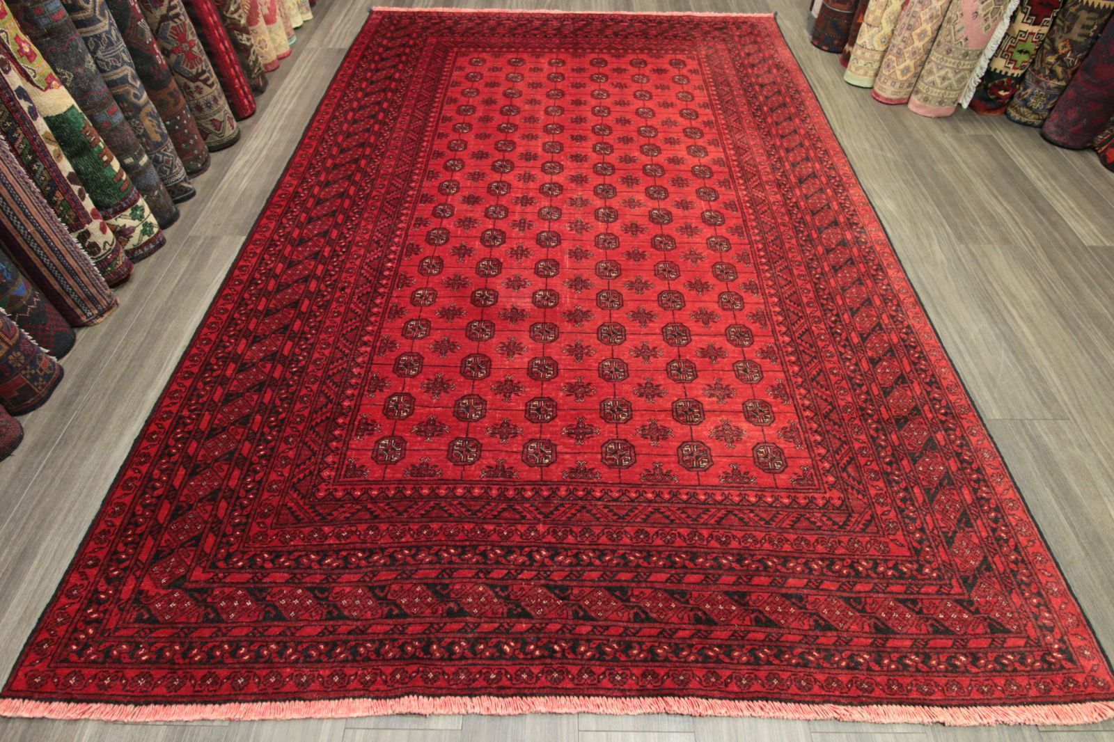 オリジナル トルクメンボハラ　オールド手織り絨毯　180x272cm　＃544