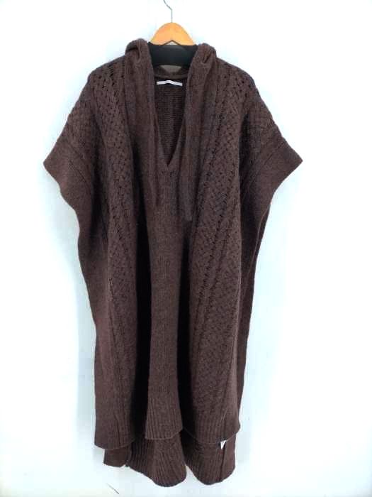 リトルスージー little suzie Hoodie Knit Poncho レディース ONE SIZE - メルカリ