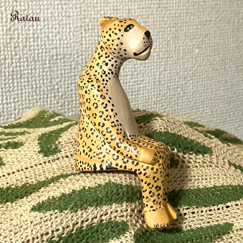 置物 動物オブジェ お座りアニマル ミニサイズ 6点セット