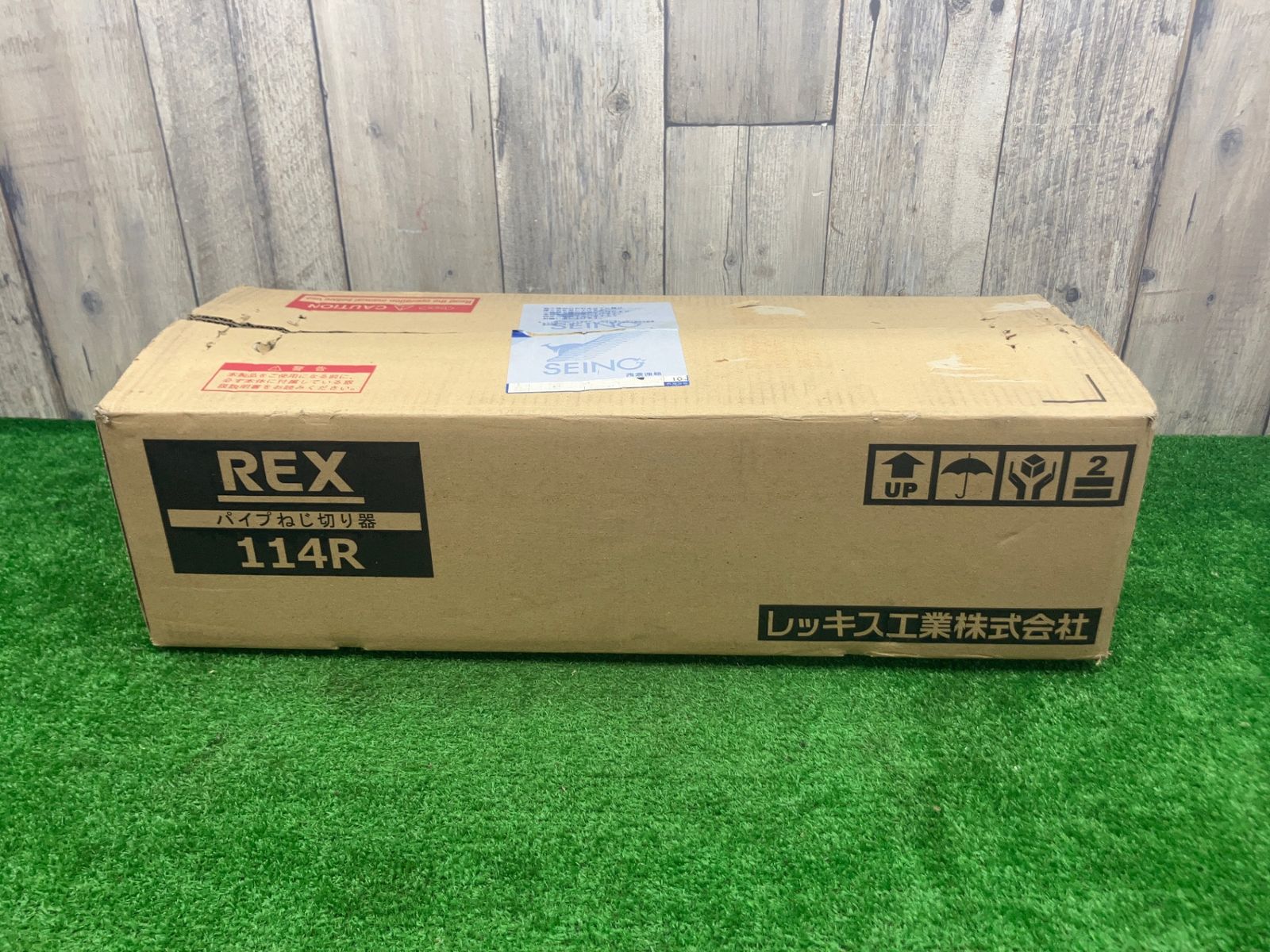 REXレッキス♪ラチェット式オスタ型パイプねじ切り器 114R♪チェーザ付♪アクトツール富山店♪窓