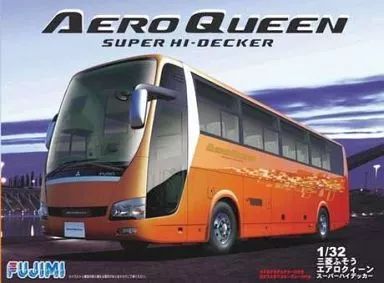 希少！1/32 羽後交通バス　エアロクィーンI 新品未開封　未組立 アオシマ 1/32 三菱ふそうエアロクィーンⅠ プラモデル完成