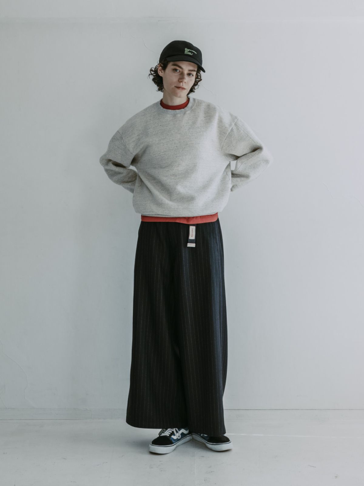 予約商品  売れ筋商品|||MEYAME メヤメ SWITCHING PATTERN SWEAT (BRUSHED LINING) SKY スウィッチングパターン スウェット SWITCHING PATTERN SWEAT (BRUSHED LINING) – MEYAME