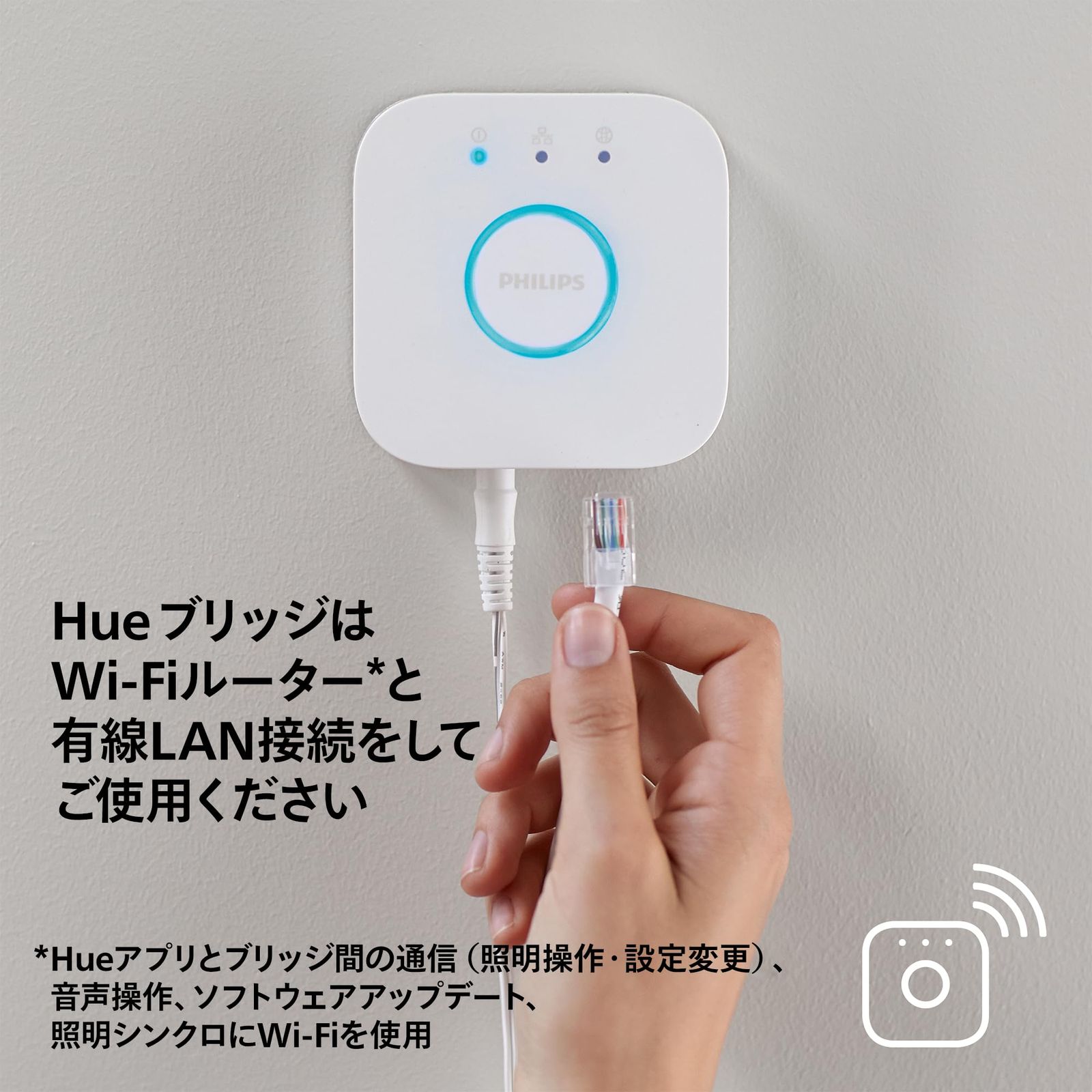 フィリップスヒュー(Philips Hue) スマートリモコン ブリッジ