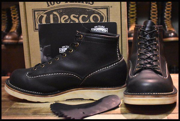 9E 箱付 美品】WESCO ウエスコ カスタムロバートウィリアム レッド