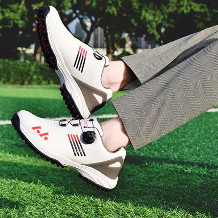 新作 迷彩柄 運動靴 ゴルフシューズ メンズ スパイクレス ダイヤル式