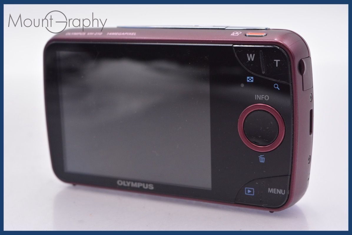  上 オリンパス OLYMPUS VH-210 5 x 元箱 バッテリー 取扱説明書付属 同梱可 am 671 コンパクトデジタルカメラ デジタルカメラ