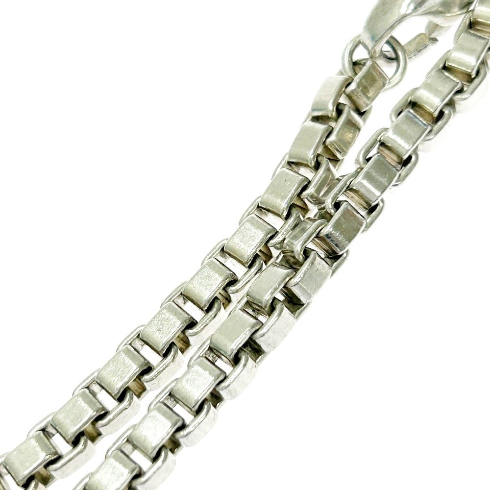 ティファニー　ベネチアンリンクブレスレット　Mサイズ　シルバー925 箱付き ティファニー TIFFANY&CO. ベネチアンリンク ブレスレット