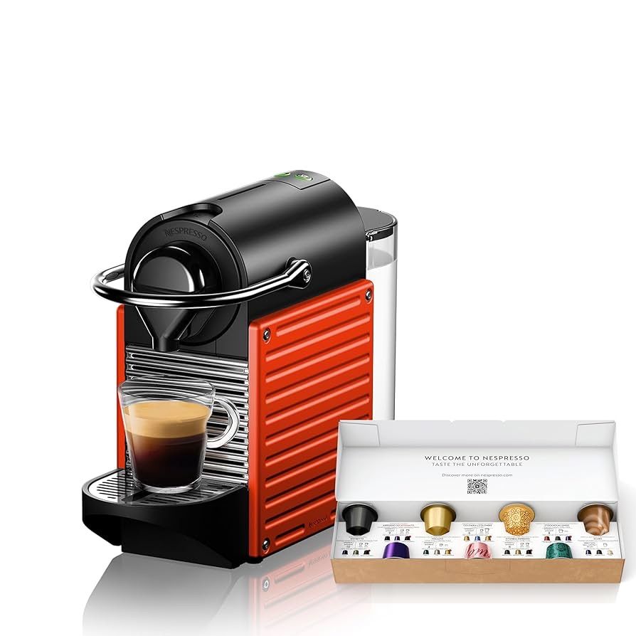 WJ28 NESPRESSO ネスプレッソ ピクシー ツー レッド カプセル2個搭載