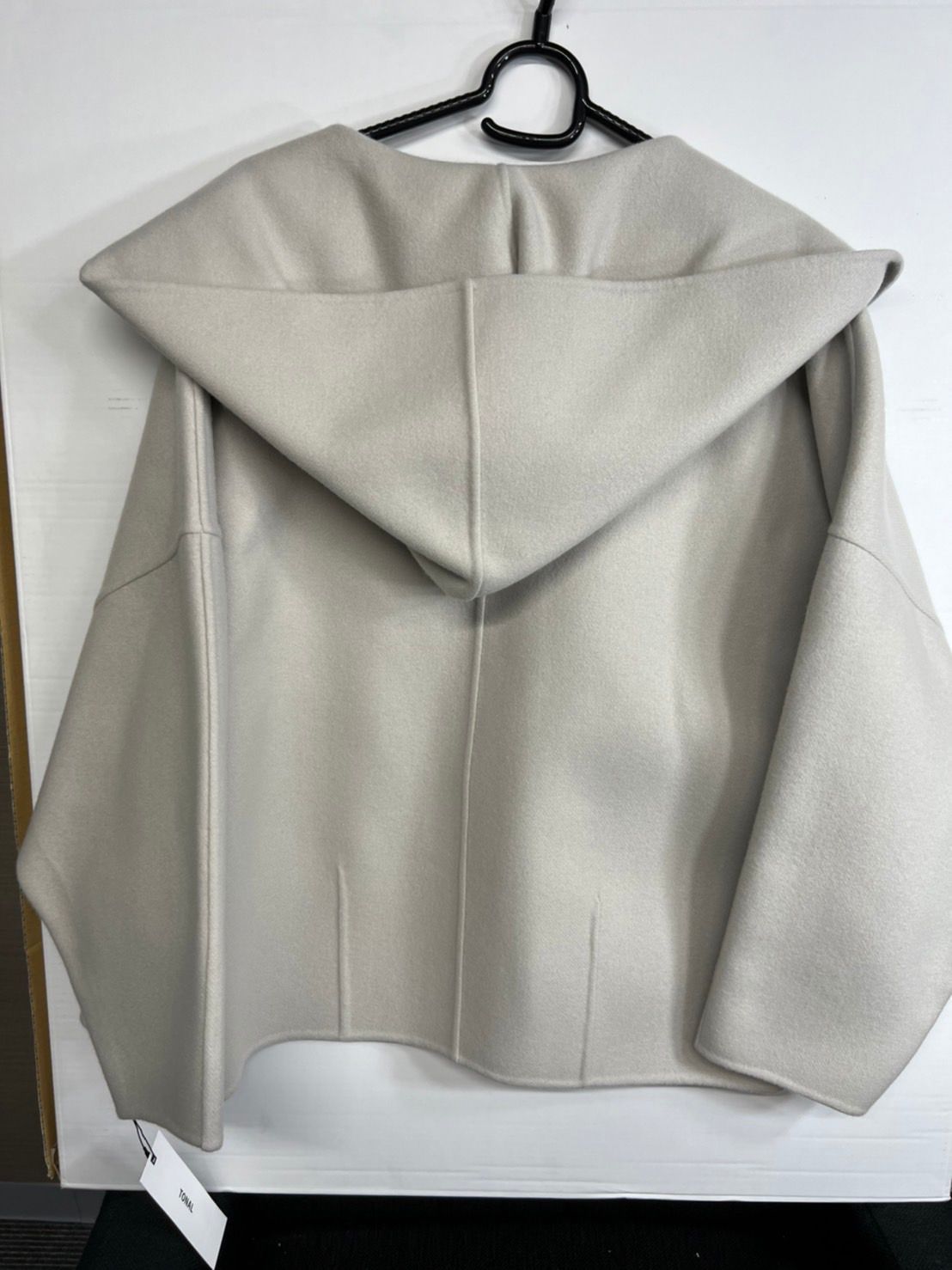 2021年ファッション福袋 TONAL ウールリバーショートフードブルゾン 