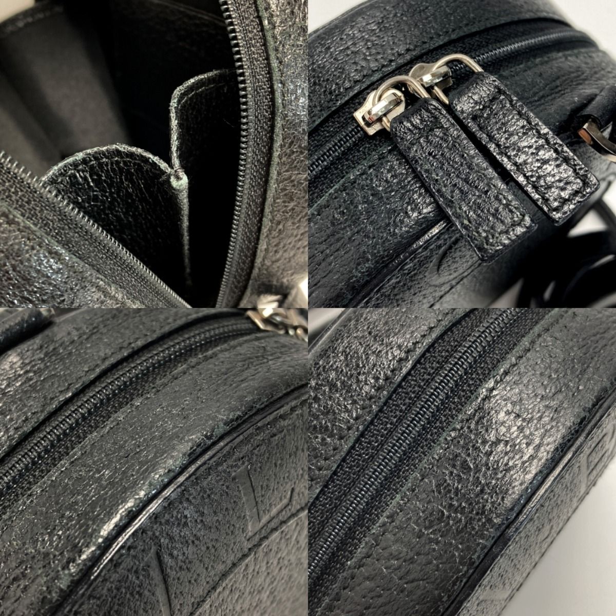 BVLGARI ブルガリ B-ZERO1 ヨーヨー ショルダーバッグ ブラック レザー