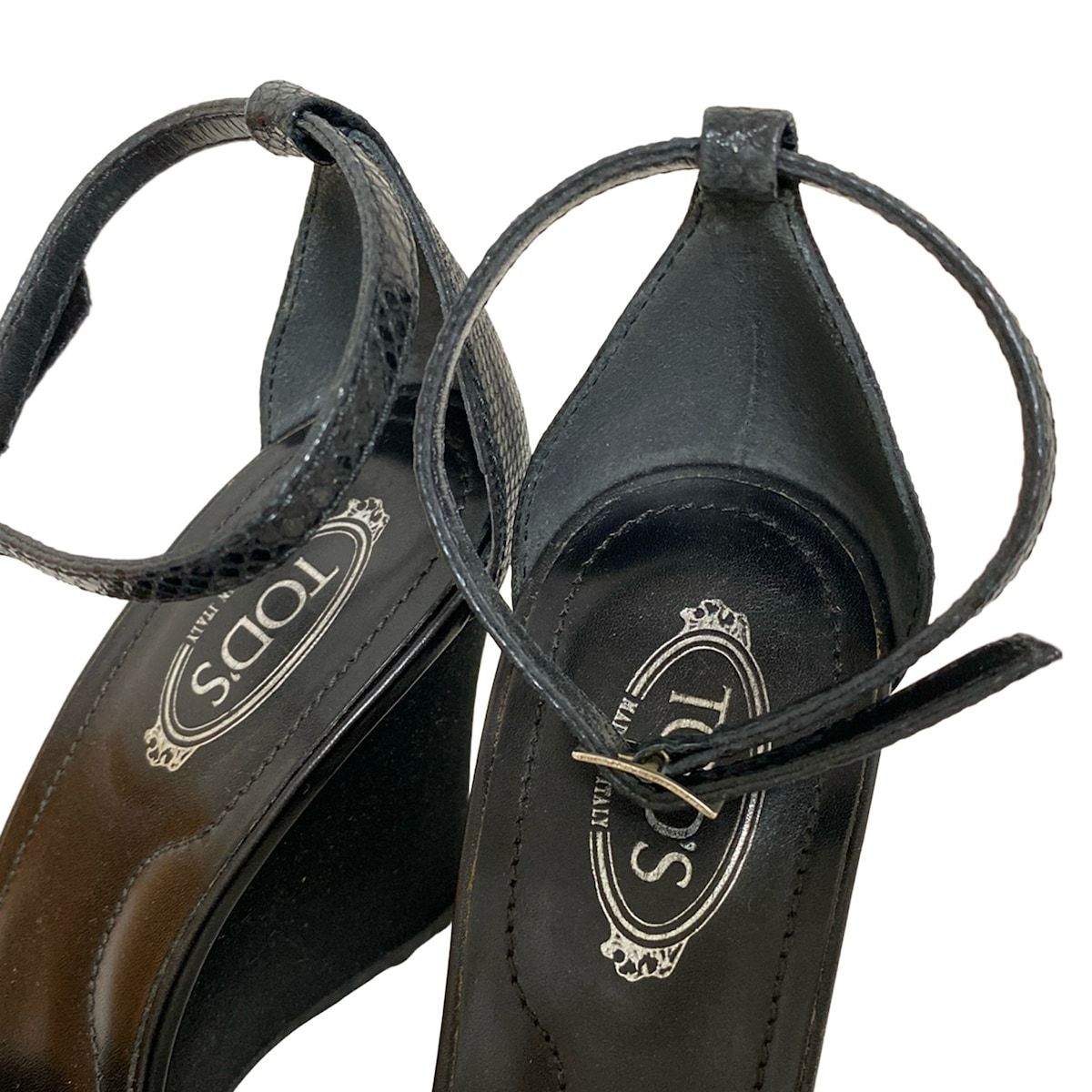 TOD'S◆ ウェッジソール レザー サンダル 楽天市場】TOD'S トッズ Leather Sandal レザーサンダル