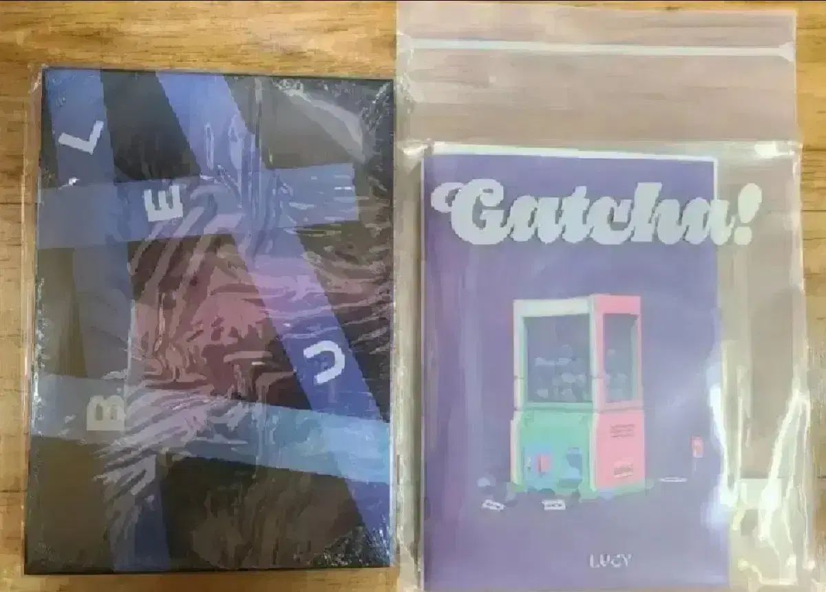 未開封 LUCY(ルシ) アルバム cd 青 ガチャ 2個 まとめ売り 注文 未開封