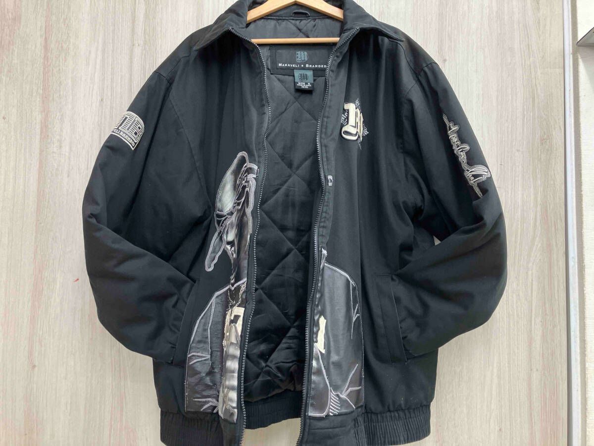 その他ブランド / MAKAVERI BRANDED/2PAC/ジャケット/XXL/コットン/BLK MAKAVELI BRANDEDマキャベリ ブランド TU PAC ツーパック 2PAC