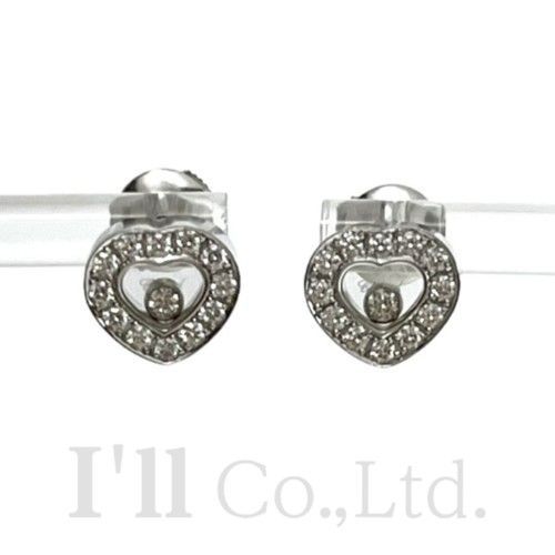 CHOPARD ショパール ハッピーダイヤモンド ピアス ハート 83 CHOPARD ショパール ハッピーダイヤモンド ピアス ハート 83
