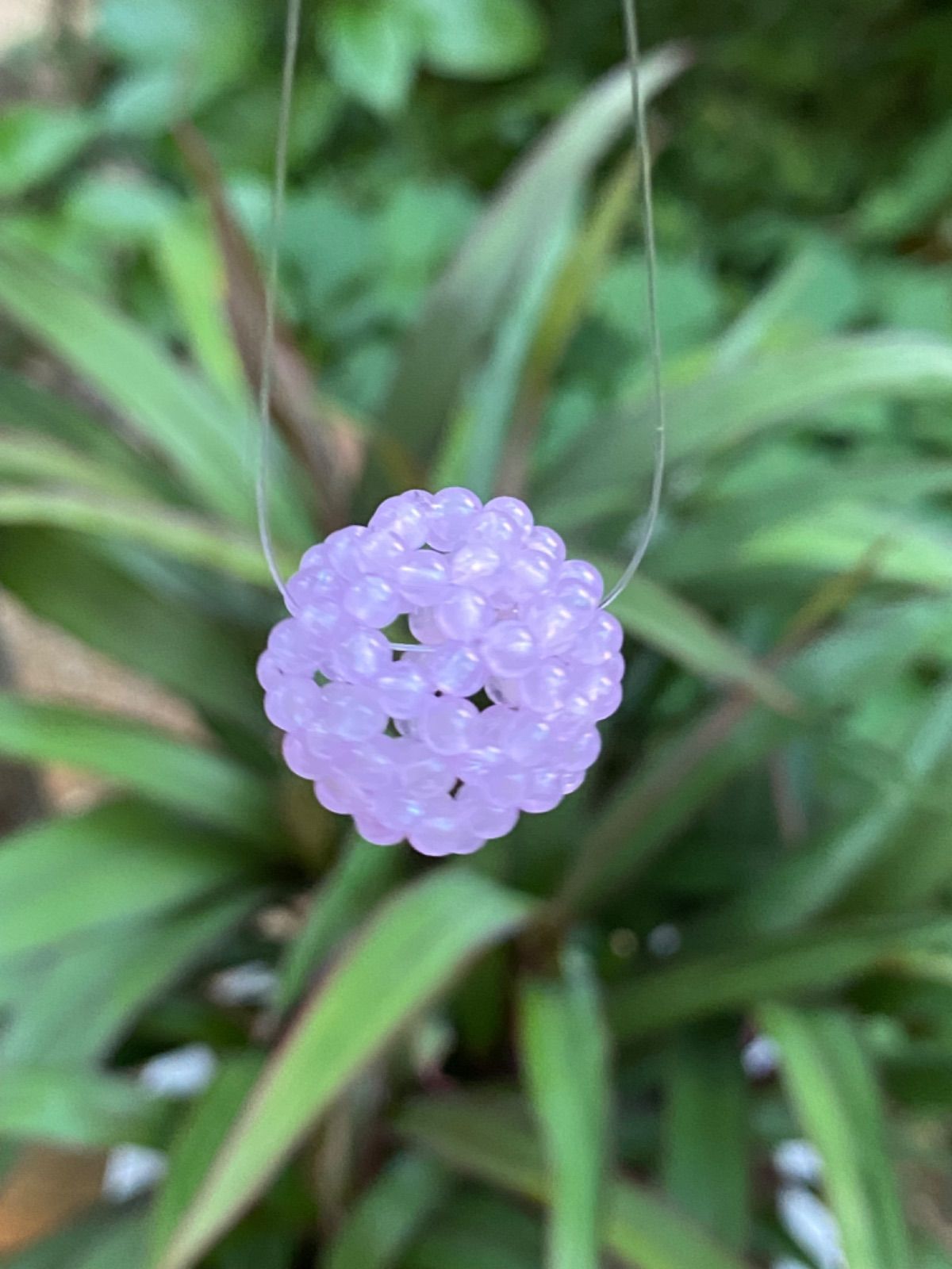 神聖幾何学フラーレン水晶 ラベンダーアメジスト3mm 魅力 宇宙