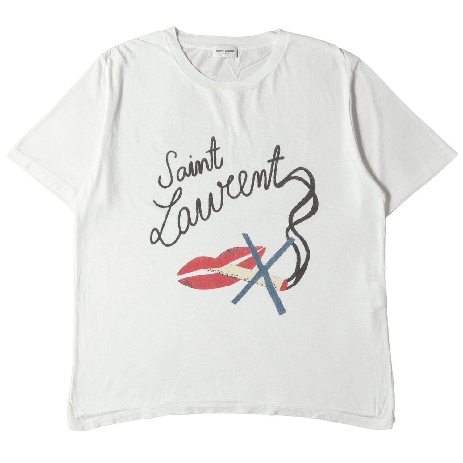 SAINT LAURENT PARIS サンローラン パリ Tシャツ サイズ:S 