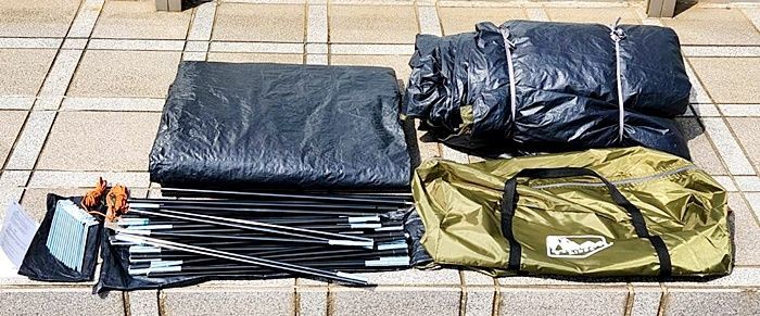 ティンバーリッジ ６人用トンネルテント 13819