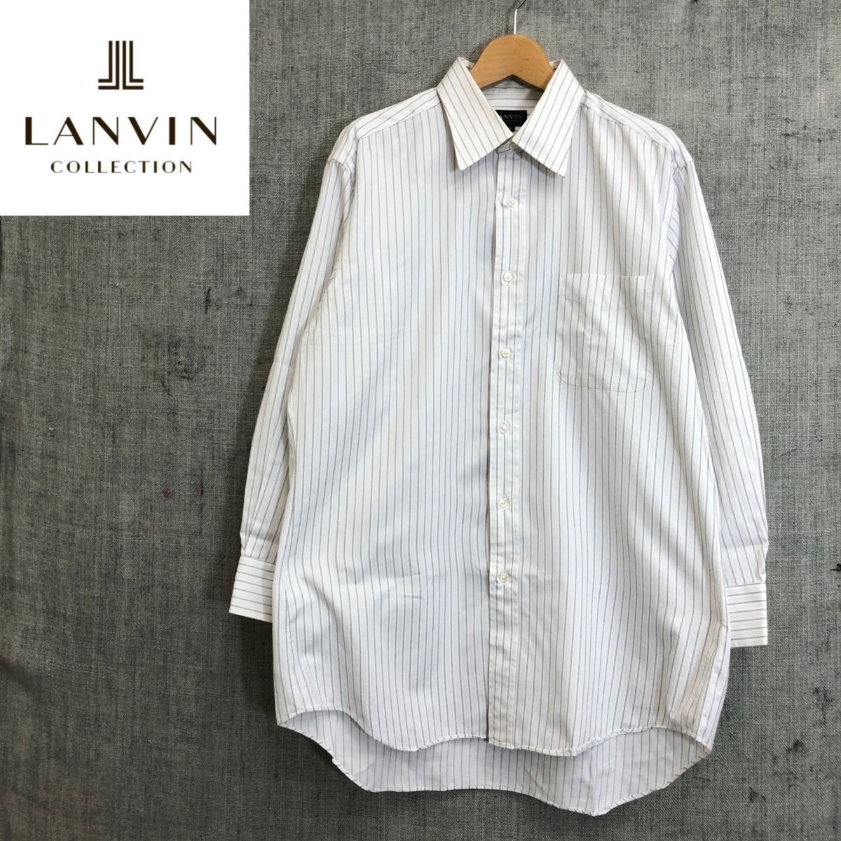 G2694-F◇ LANVIN collection ランバンコレクション 長袖シャツ G2694-F◇ LANVIN collection ランバンコレクション 長袖シャツ