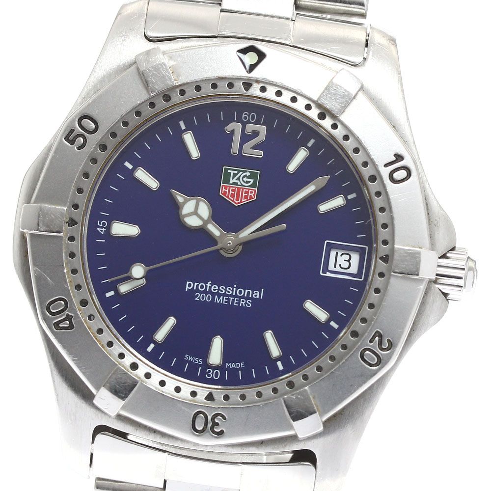タグホイヤー TAG HEUER WK1113-0 2000シリーズ プロフェッショナル200M デイト クォーツ メンズ_912028