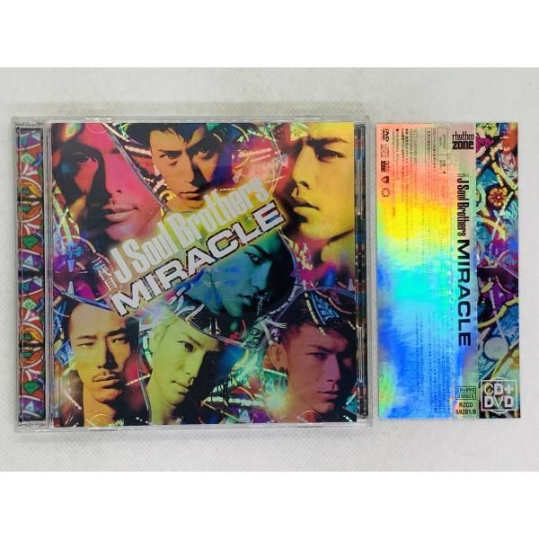 CD 三代目 J Soul Brothers from EXILE TRIBE MIRACLE / 帯付き DVD 