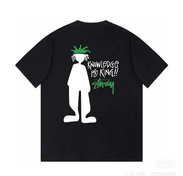 stussyステューシーシャドーマンTシャツ 男女兼用 - メルカリ