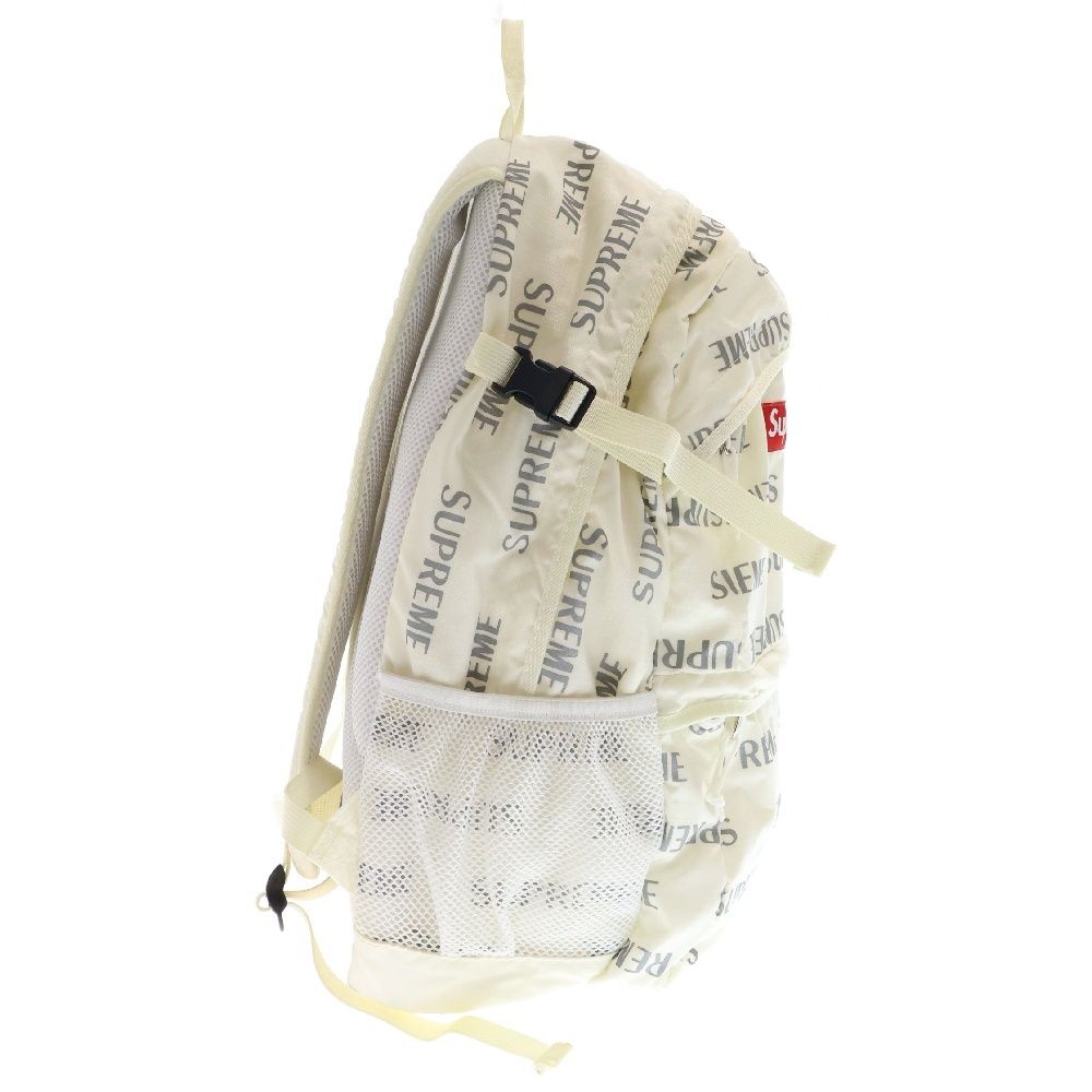 SUPREME (シュプリーム) 16AW Box Logo 3M Reflective Repeat Backpack