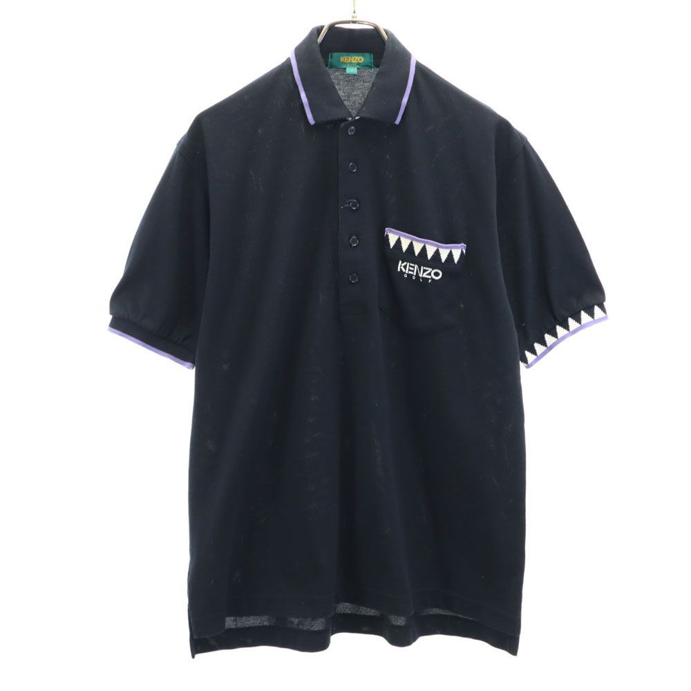古着 KENZO GOLF ケンゾーゴルフ 90s 日本製 オールド 半袖 ポロシャツ
