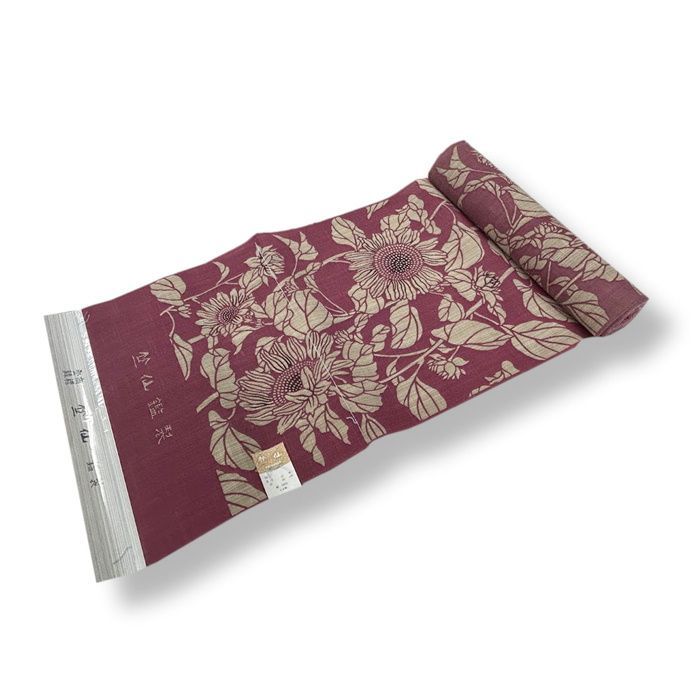 竺仙 ゆかた反物 松煙染め 本染め 注染 日本製 250501 9