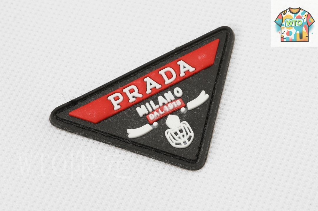 今日WTO】PRADA 2025 Custom Logo ユニセックス ポロシャツ-ZY60