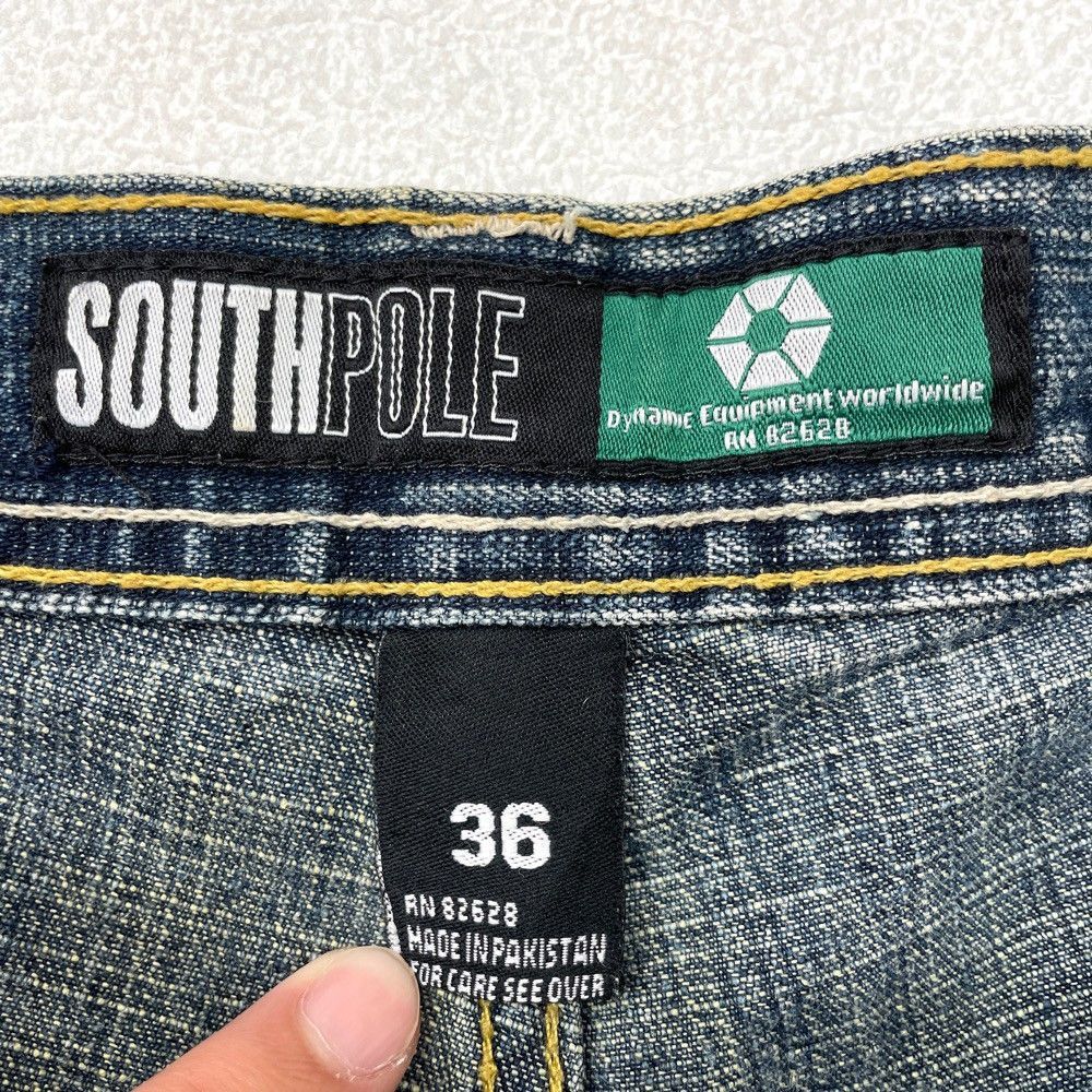 サウスポール SOUTHPOLE デニム パンツ 色落ち W36 L33.5 インディゴ