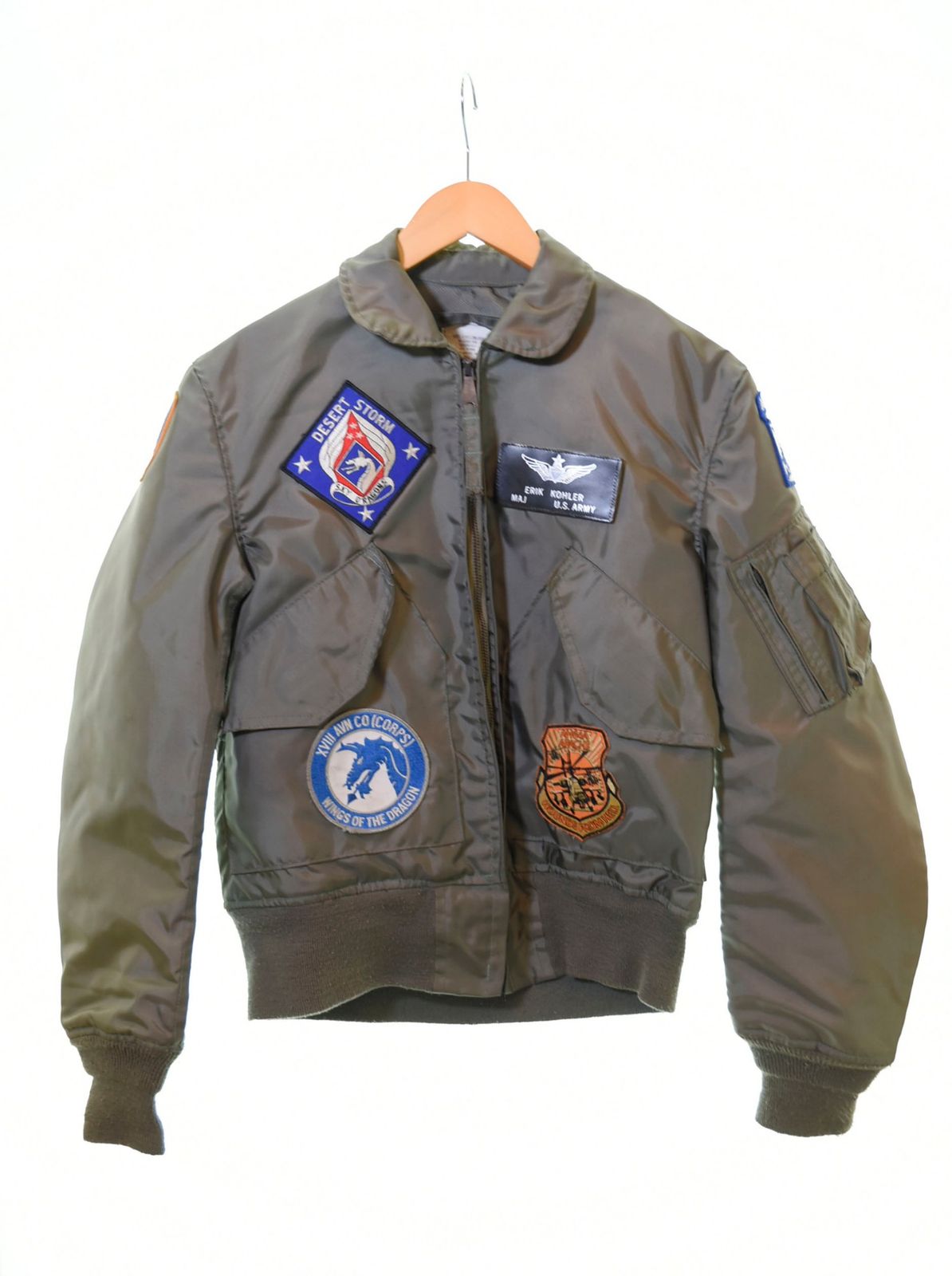 アルファ ALPHA INDUSTRIES 86年製 フライトジャケット ミリタリー CWU
