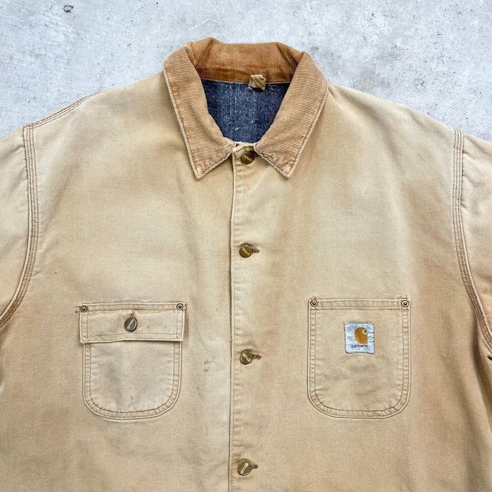 90年代 Carhartt カーハート ダック地 ミシガンチョアコート メンズ2XL