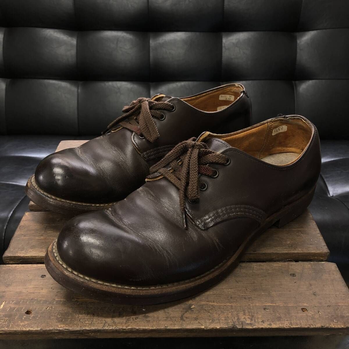 羽タグ レッドウィング 8100 オックスフォード ガラスレザーフォアマン