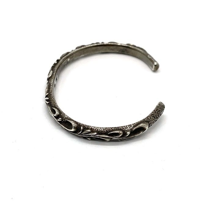Legend レジェンド 6mm 浮き唐草 シルバーバングル SILVER