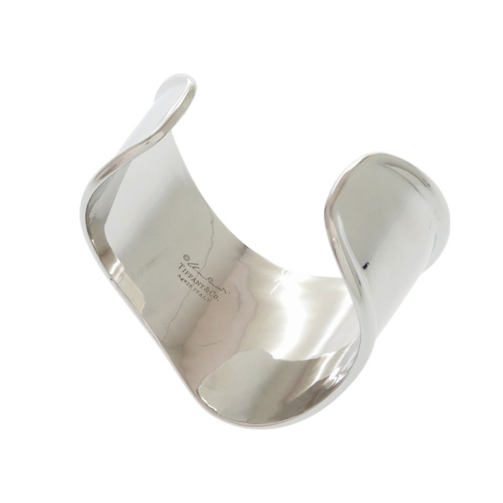 美品 ティファニー エルサ ペレッティ ボーン カフ シルバー925