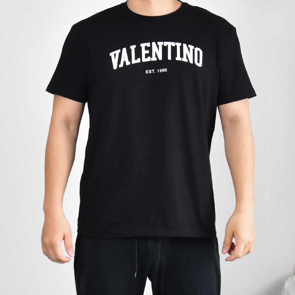 大人気アイテム ヴァレンティノ ブランド おしゃれ 半袖 ロゴ メンズ Tシャツ トップス
