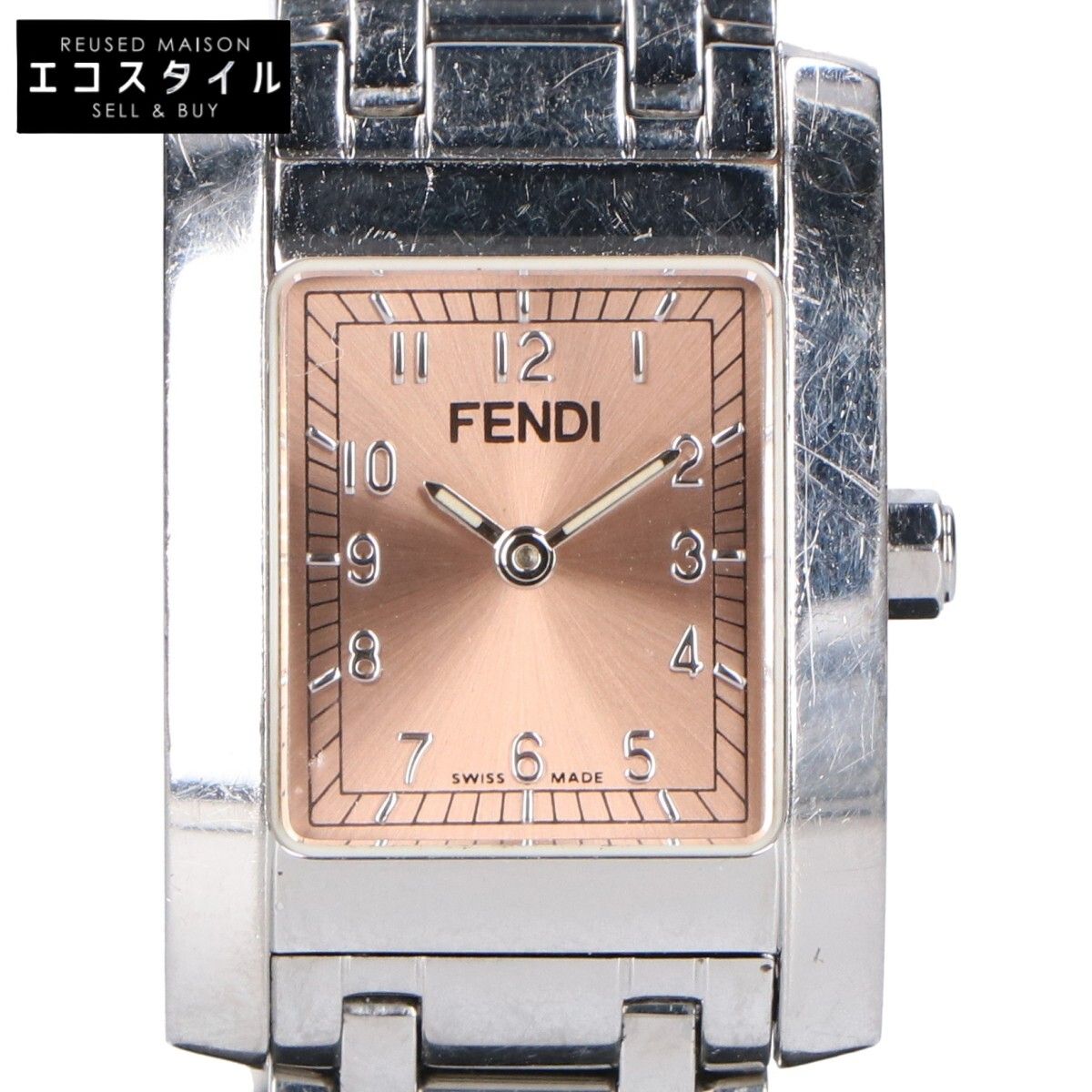 FENDI フェンディ 076-7000L-840 クラシコ スクエアフェイス クオーツ