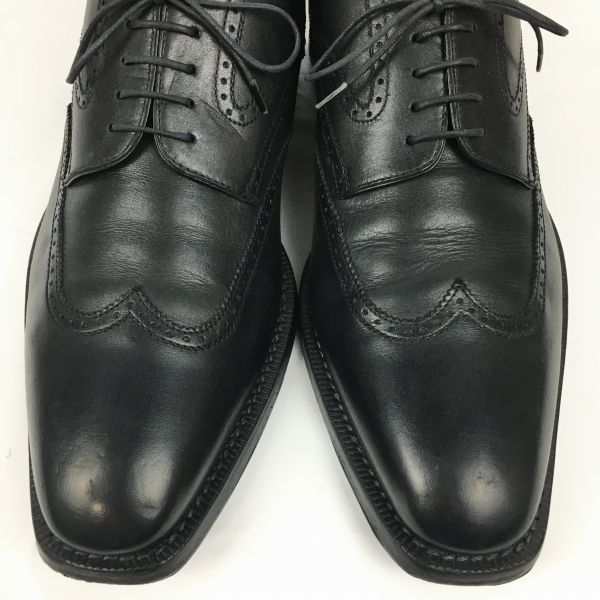 試着交換OK！a.testoni/ア・テストーニ イタリア製 ウイングチップ  