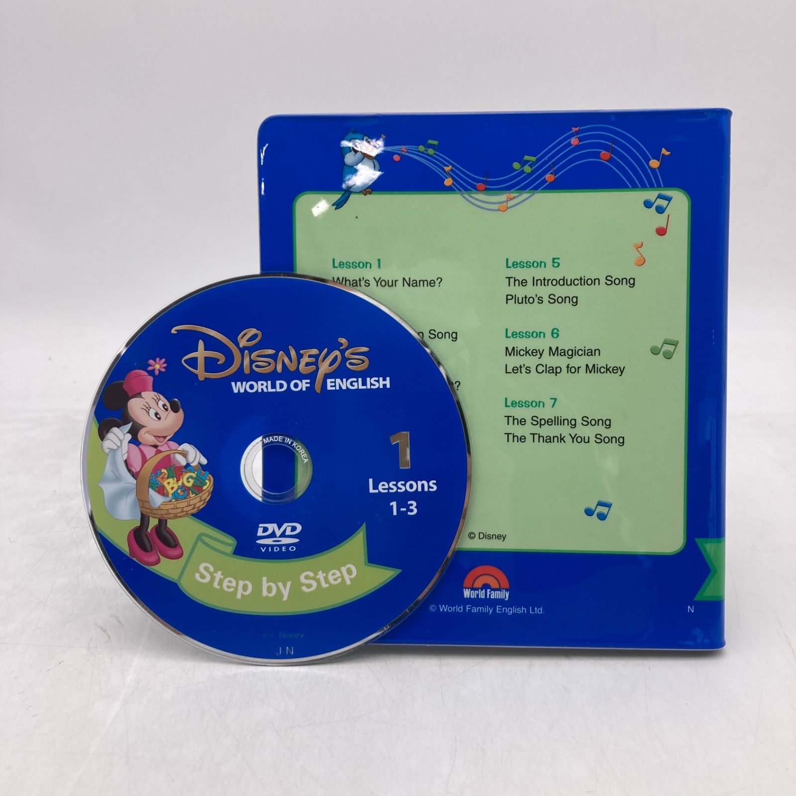 メインプログラム　絵本 CD DVD　ディズニー英語システム　603021 メインプログラム 絵本 CD ブルーレイ ディズニー英語システム