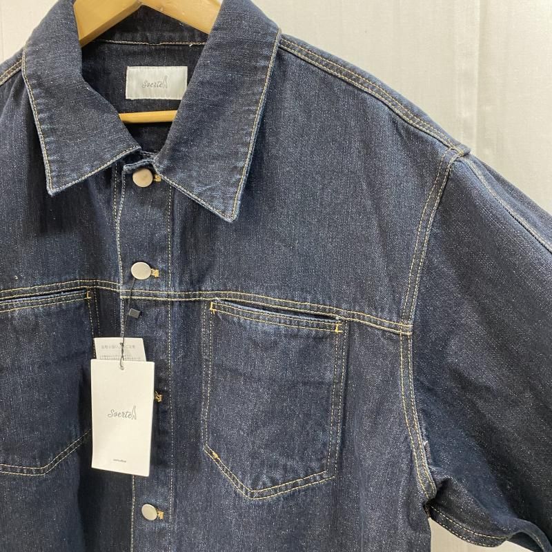 500円引きクーポン】 jacket denim 【soerte】Cut-off / デニム