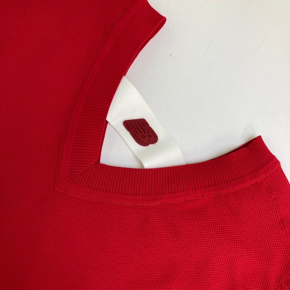 サイズ：O NEW BALANCE GOLF ニューバランス  ニットベスト  レッド系 [240101418792] ゴルフウェア レディース ストスト サイズ：O NEW BALANCE GOLF ニューバランス ニットベスト