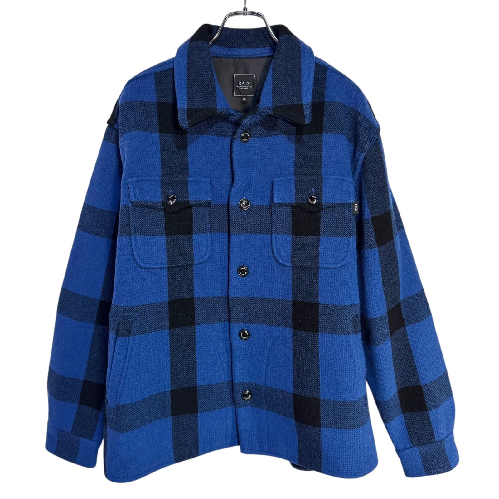 C354 RATS BUFFALO CHECK SHIRT JACKET バッファローチェック CPO 