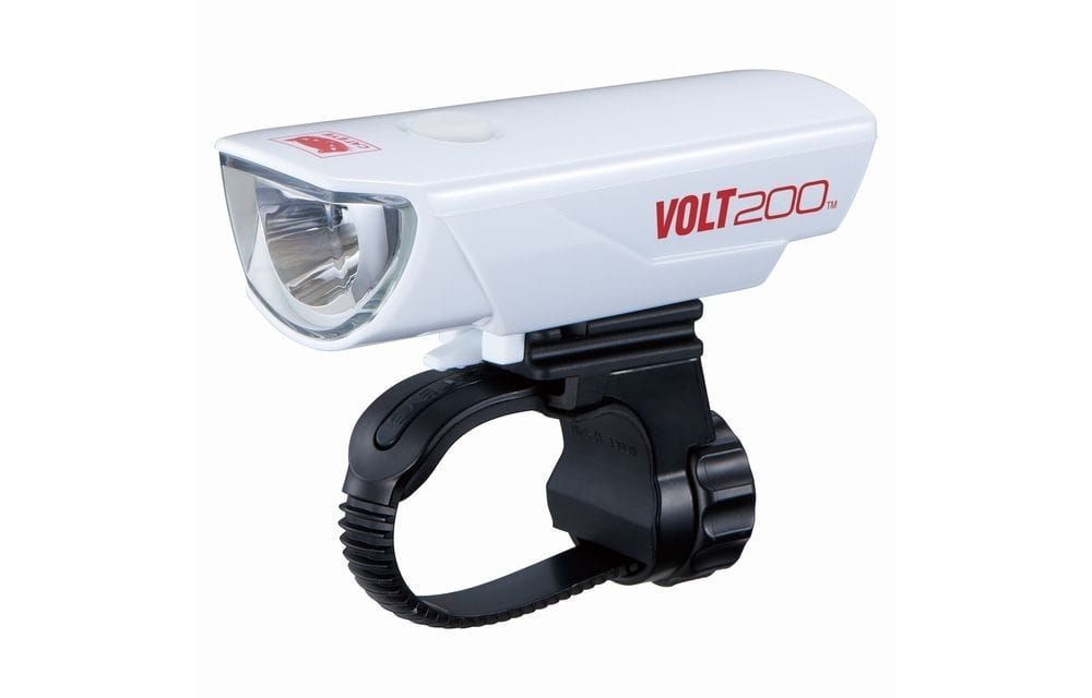 新品未使用「送料込」CAT-EYE//HL-EL151RC VOLT200(充電モデル)ホワイト//キャットアイ
