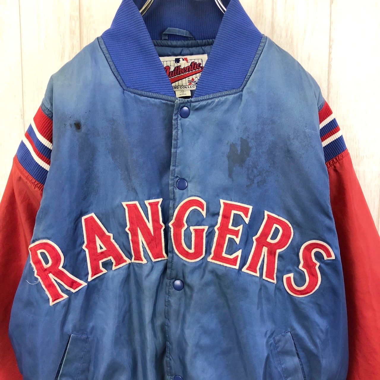 Majestic マジェスティック MLB テキサス レンジャース TEXAS