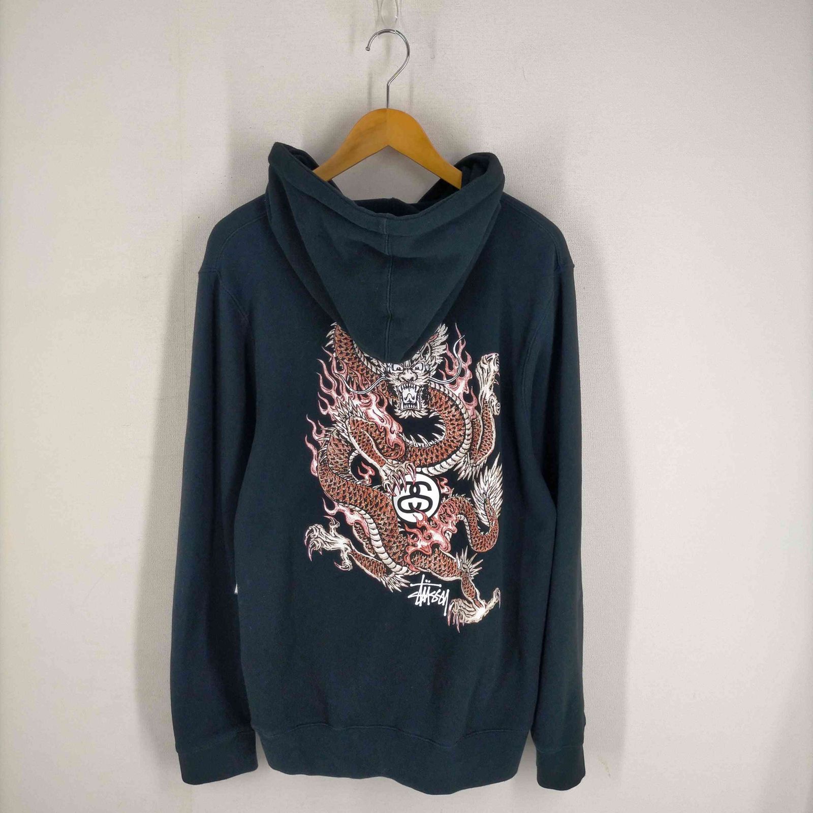 ステューシー Stussy FIRE DRAGON FULL ZIP HOODED SWEAT ドラゴン 