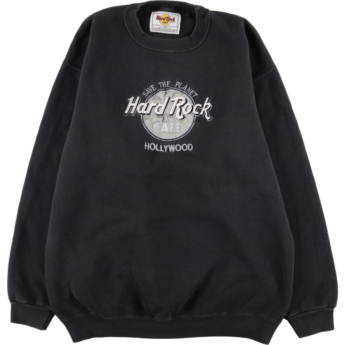 古着 ハードロックカフェ HARD ROCK CAFE HOLLYWOOD スウェットシャツ