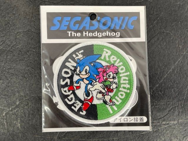 SEGASONIC The Hedgehog セガソニック ワッペン 6種類 アイロン接着 ゲームキャラクター 雑貨 514268 NEXPOTALLINN_EU