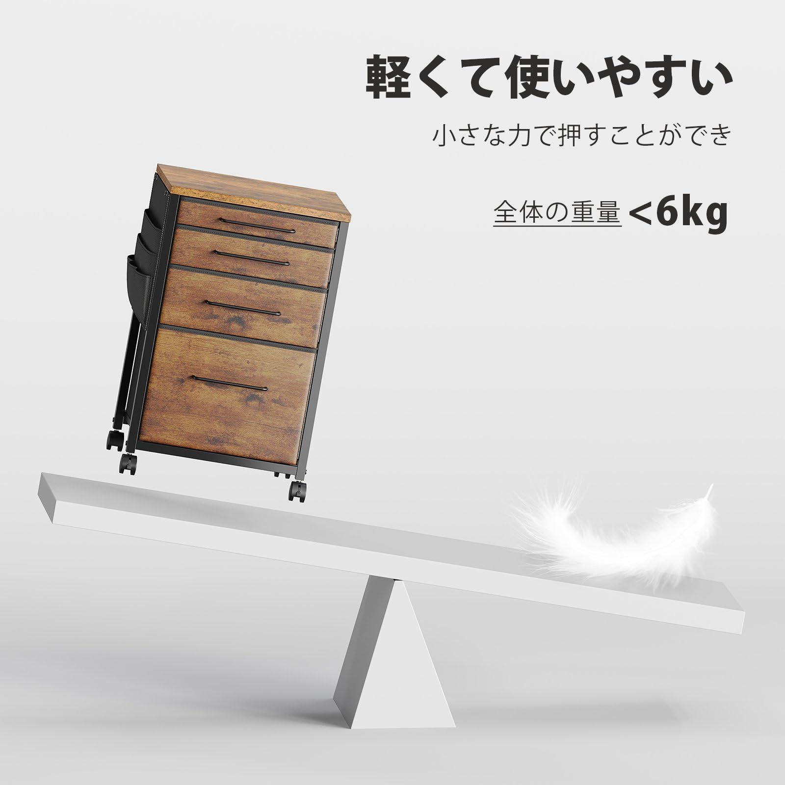 キャスター付き 大容量