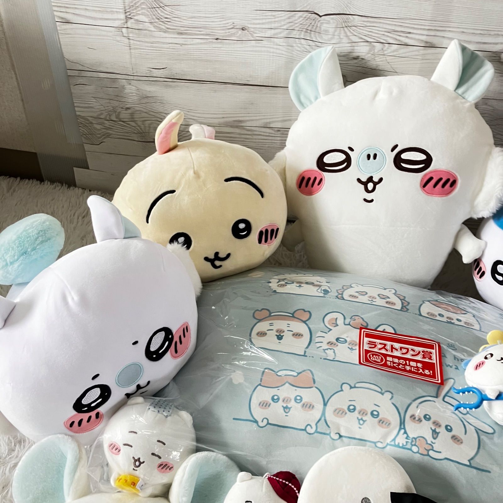 ちいかわまとめ売り 新品未開封ラストワン賞 高品質 一番くじ 湯上がり