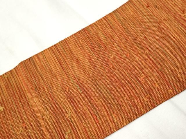 平和屋着物○爪掻き本綴れ 八寸名古屋帯 霞文 正絹 逸品